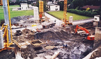 BIg excavation work for SUN II - today's  Design apartments