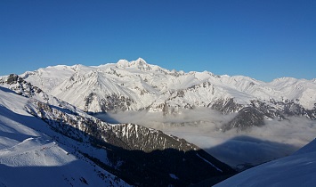 His majesty - the Großglockner. At 3798m, the highest mountain in Austria